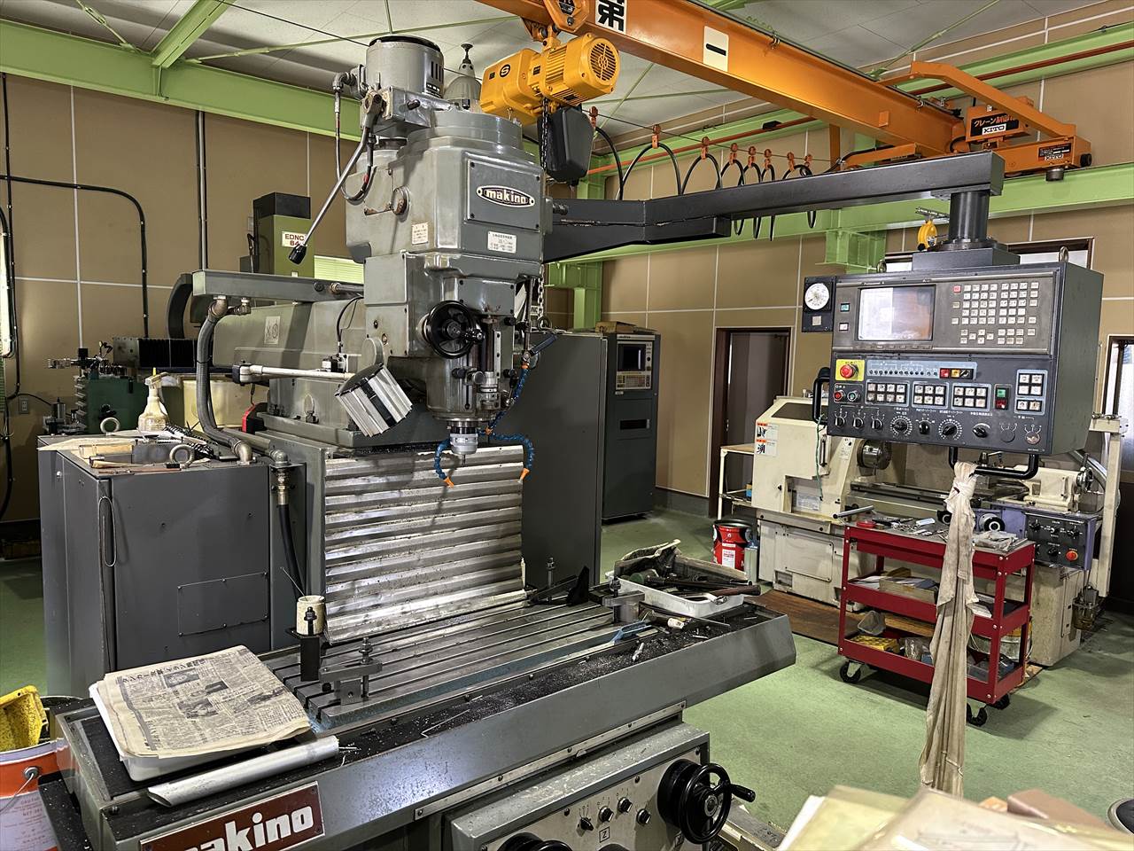 NC立フライス盤（ラム型）